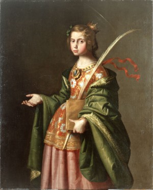 Santa Isabel de Turingia Print