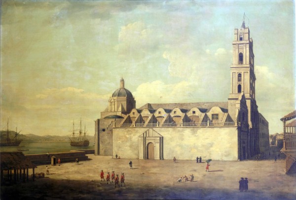 The Cathedral at Havana, August-September 1762 Print