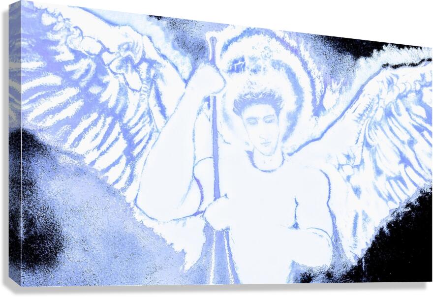 Guardian Angel Visit  Canvas Print