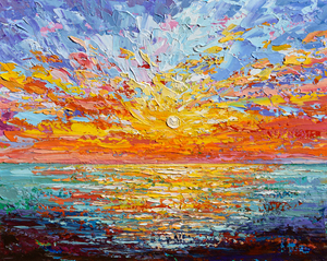 red sunset 