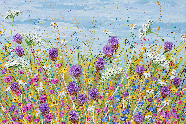 Purple wildflowers