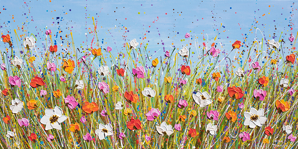 Bright Flower Field