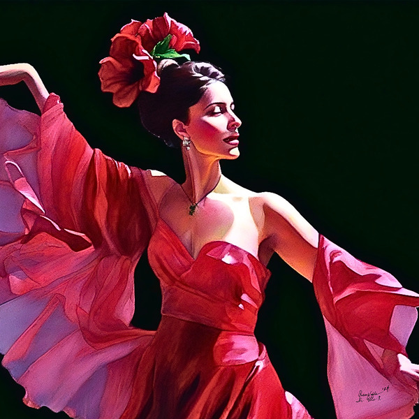 Dancing Lady  by QueenNoble