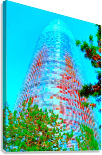 Agbar Tracing Canvas Print