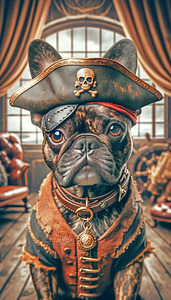Pirate Frenchie