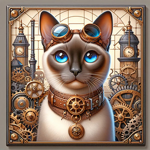 Siamese Steampunk