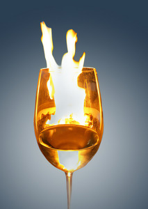 wine fire