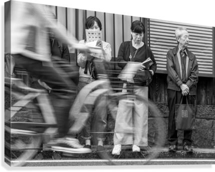 Bus Stop Canvas Print