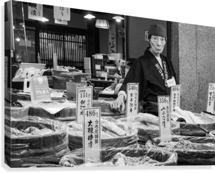 Market Canvas Print