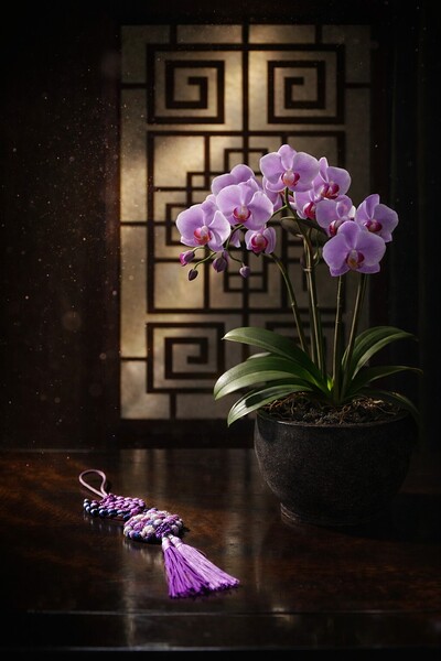 Serenity In Bloom Print
