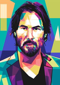 John wick wpap style  by Asran creative