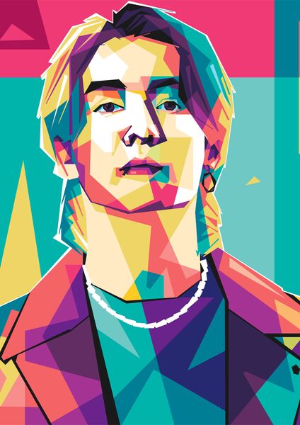 Jungkook pop art by Asran creative