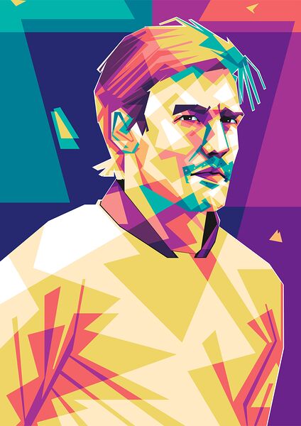 Emil forsberg pop art style  by Asran creative