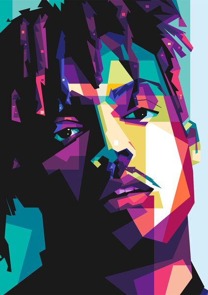 Neymar pop art  Print