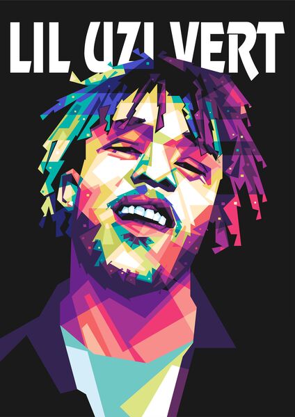 Lil uzi vert wpap style  by Asran creative