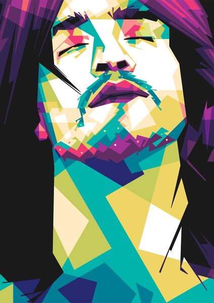 Dave Grohl wpap style  by Asran creative