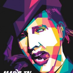 marylin manson pop art