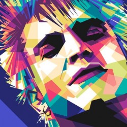 Billy idol of pop art 