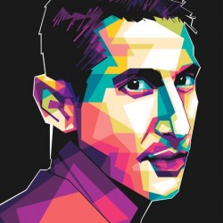 Di Maria pop art style 
