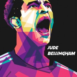 Jude bellingham wpap style 