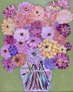 Zinnia bouqet