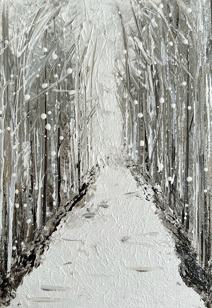 The birches Print