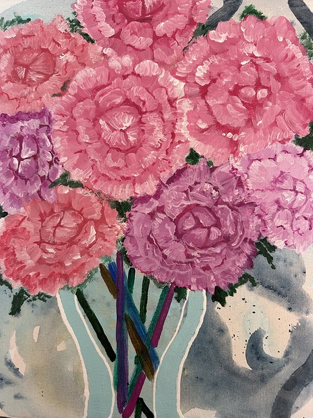 Peony study Print