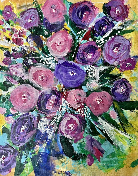 Floral abstraction Print