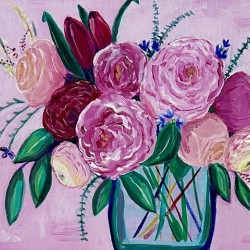 Fuchsia floral