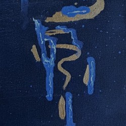 The river runs