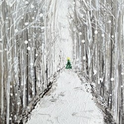 Tree in the birches