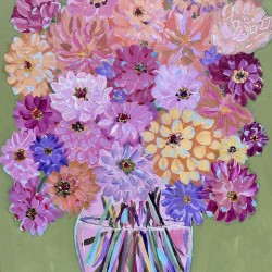 Zinnia bouqet