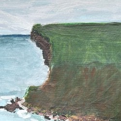 Ocean cliffs