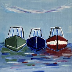 Boat trio