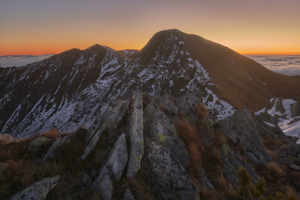 Mountain 39 W Print