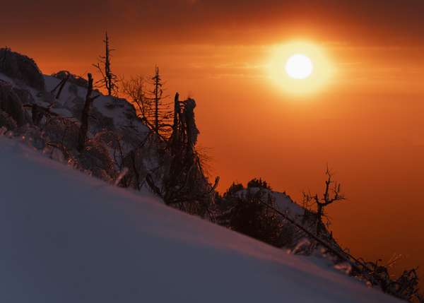 mountain 17 W Print