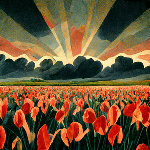 Sunshine Behind The Rain Clouds