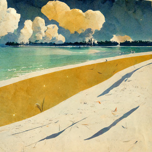 Chilling On A Sugar Sand Beach