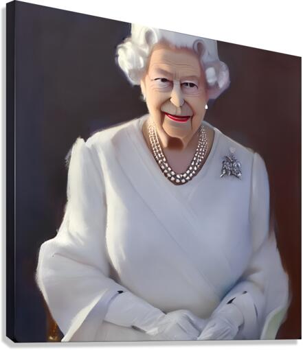 Queen Elizabeth II  Canvas Print