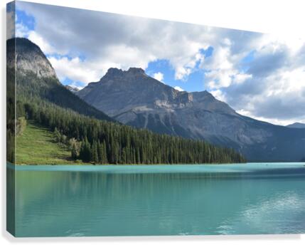 Emerald Lake  Canvas Print