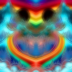 Rainbow Mountain Glass