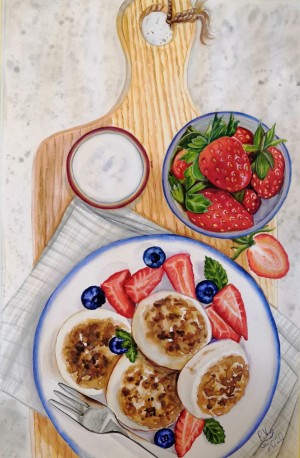 Cheesecakes With Strawberries
