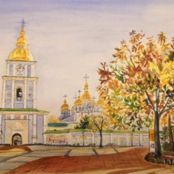 Autumn On The St.Michaels Square