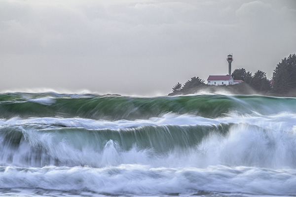 Waves Of Lennard Light  by Devorah Reeves Photography