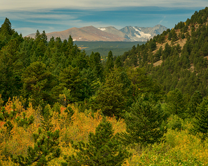 Autumn Rocky Mountain Peaks