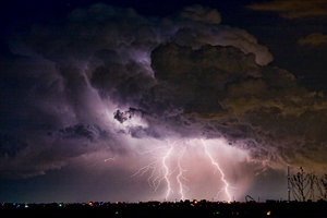HWY 52   HWY 287 Lightning Storm Image 29