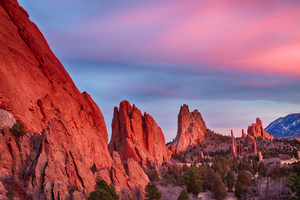 Garden of the Gods Sunset View 2