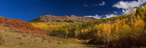 SW Rocky Mountain Autumn Panorama View