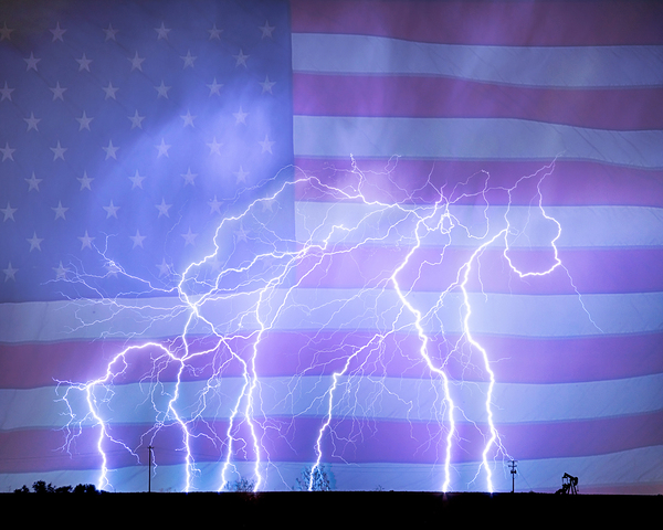 American Oil Field Print