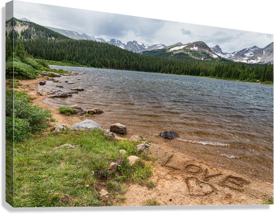 Love the Colorado Rocky Mountains Canvas Print